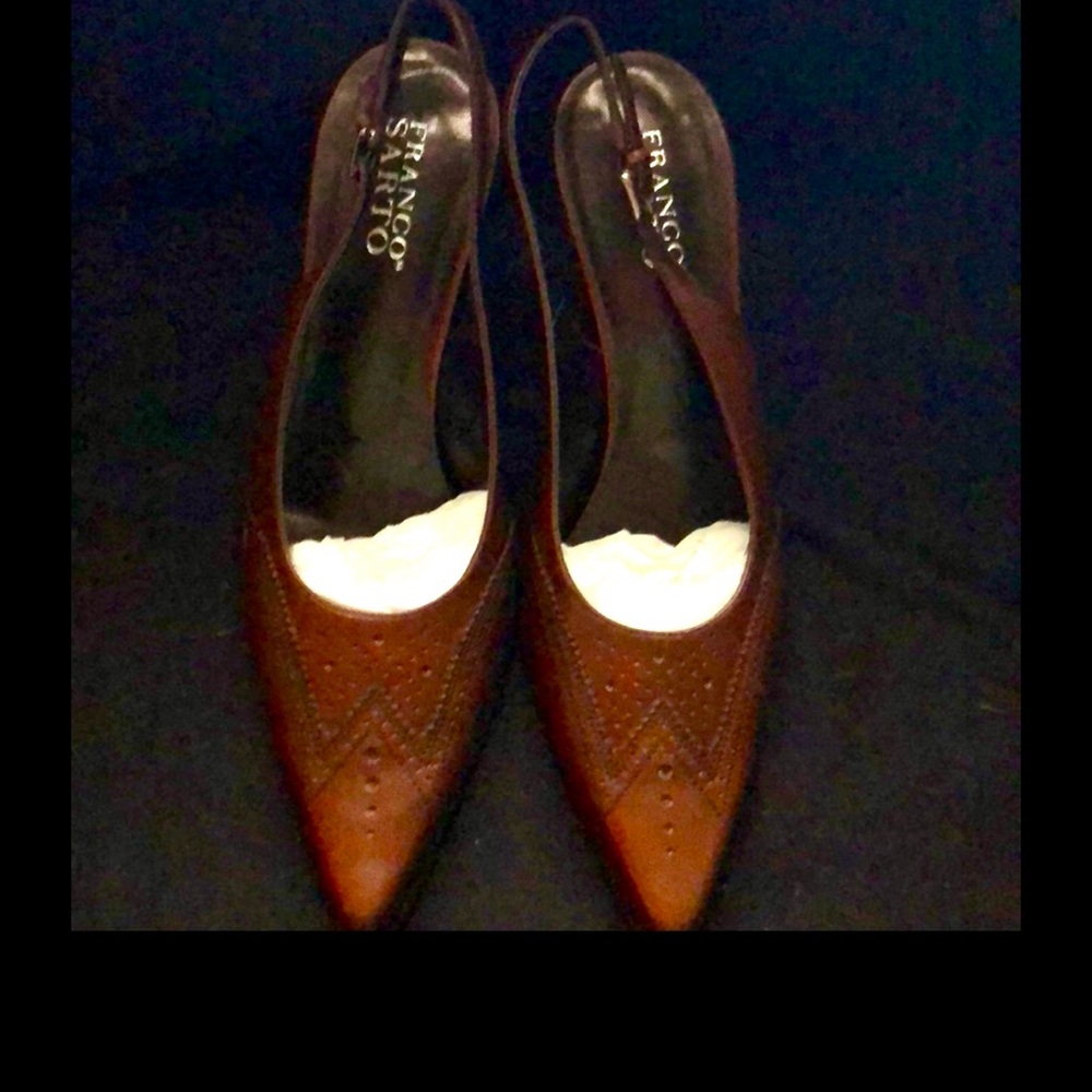 NIB Franco Sarto sling backs, 8.5M